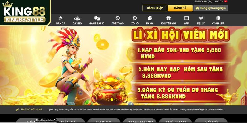Khuyến Mãi King88 tham gia điểm danh hàng ngày